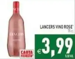 Iperfamily Lancers vino rose offerta