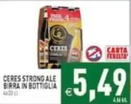 Iperfamily Ceres strong ale offerta
