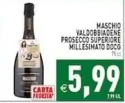 Iperfamily Maschio Valdobbiadene Prosecco Superiore Millesimato DOCG offerta