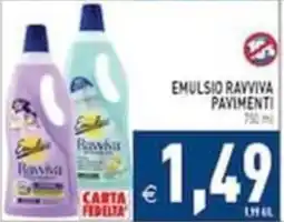 Iperfamily Emulsio ravviva pavimenti offerta