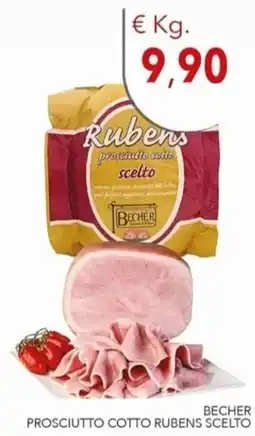 Diper Prosciutto cotto Rubens scelto Becher offerta