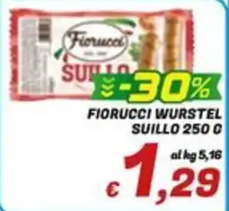 Idromarket Fiorucci wurstel suillo offerta
