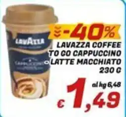 Idromarket Lavazza coffee to go cappuccino latte macchiato offerta
