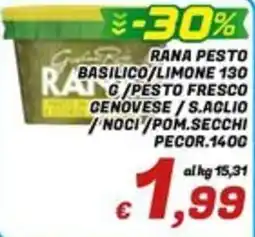Idromarket Rana pesto basilico/limone offerta