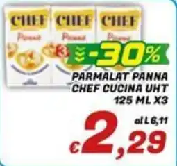 Idromarket Parmalat panna chef cucina uht offerta
