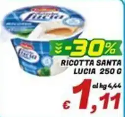 Idromarket Ricotta Santa Lucia offerta