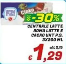 Idromarket Cioke latte e cacao offerta