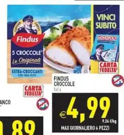 Iperfamily Findus Crocchette offerta