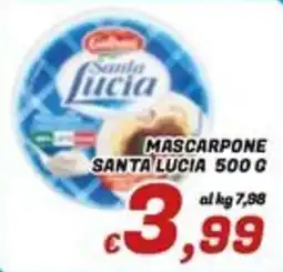 Idromarket Mascarpone Santa Lucia offerta