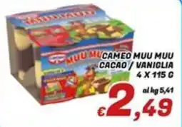Idromarket Cameo Muu Muu Cacao / Vaniglia offerta