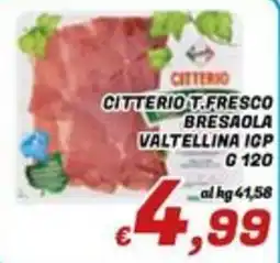 Idromarket Citterio t.fresco bresaola valtellina icp offerta