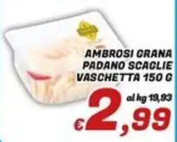 Idromarket Ambrosi grana padano scaglie offerta