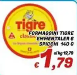 Idromarket Formaggini Tigre Emmentaler 6 Spicchi offerta