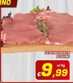 Idromarket Fettine arista di suino offerta