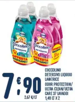 Gruppo Pascar Coccolino detergente liquido lavatrice offerta