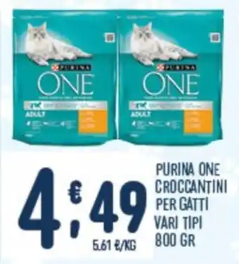 Purina One croccantini per gatti