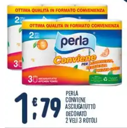 Gruppo Pascar Perla asciugatutto decorato offerta