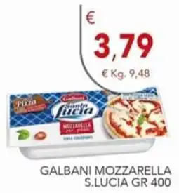 Diper Galbani mozzarella s.lucia offerta