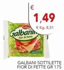 Diper Galbani sottilette fior di fette offerta