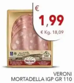 Diper Mortadella IGP Veroni offerta