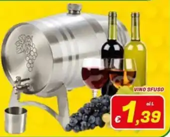 Idromarket Vino sfuso offerta