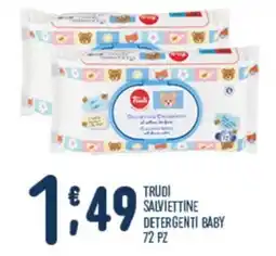 Gruppo Pascar Trudi salviettine detergenti baby offerta