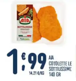 Gruppo Pascar AIA Cotolette le sottilissime offerta