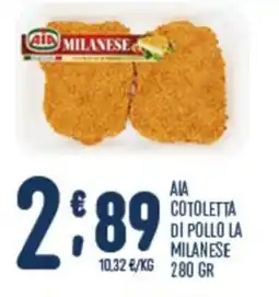 Gruppo Pascar Aia cotoletta di pollo la milanese offerta