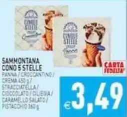 Iperfamily Sammontana cono 5 stelle offerta