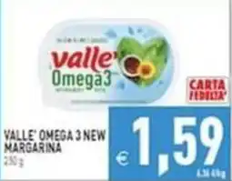 Iperfamily Valle' Omega 3 New Margarina offerta