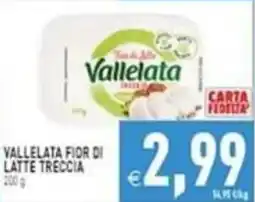 Iperfamily Vallelata fior di latte treccia offerta