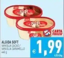 Iperfamily Algida soft vaniglia cacao / vaniglia caramello offerta