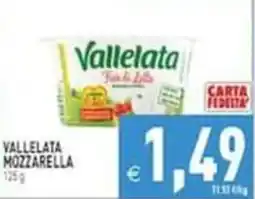 Iperfamily Vallelata Mozzarella offerta