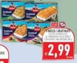Iperfamily Findus gratinati offerta