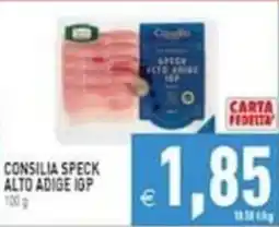 Iperfamily Consilia Speck Alto Adige IGP offerta