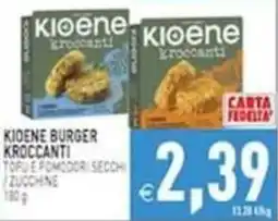 Iperfamily Kioene burger croccanti offerta