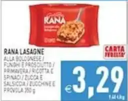 Iperfamily Rana lasagne offerta