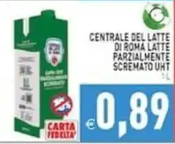Iperfamily Centrale del latte parzialmente scremato UHT offerta