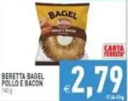 Iperfamily Beretta bagel pollo e bacon offerta