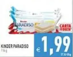 Iperfamily Kinder Paradiso offerta