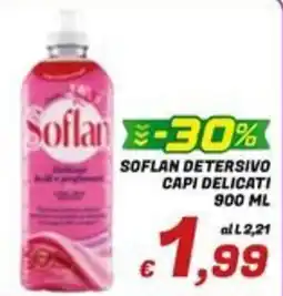 Idromarket Soflan detersivo capi delicati offerta