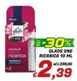Idromarket Glade One ricarica offerta