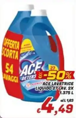 Idromarket Ace detergente lavatrice offerta