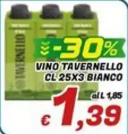 Idromarket Vino Tavernello Bianco offerta