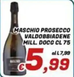 Idromarket Maschio Prosecco Valdobbiadene Mill. DOCG offerta