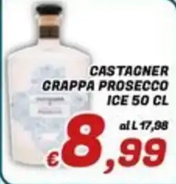 Idromarket Castagner Grappa Prosecco Ice offerta