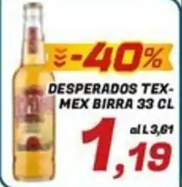 Idromarket Desperados Tex-Mex Birra offerta