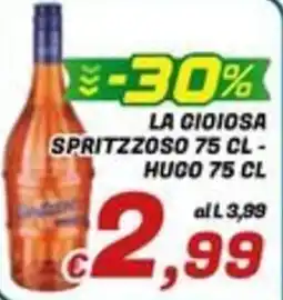 Idromarket La gioiosa spritzoso - Hugo offerta