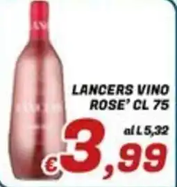Idromarket Lancers vino rose offerta