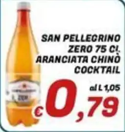 Idromarket San Pellegrino zero aranciata chinò cocktail offerta